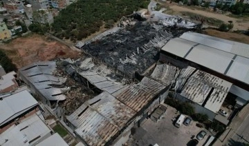 Bursa'da 5 fabrika ve 1 deponun zarar gördüğü yangında ‘Afrika sıcakları’ etkisi