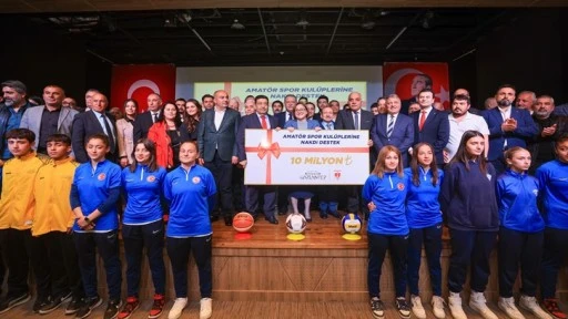 Büyükşehir'den amatör spora 10 milyon TL’lik destek