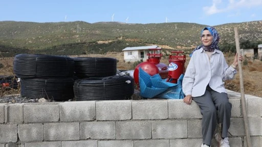 Büyükşehir'den depremzede Şahin'e destek