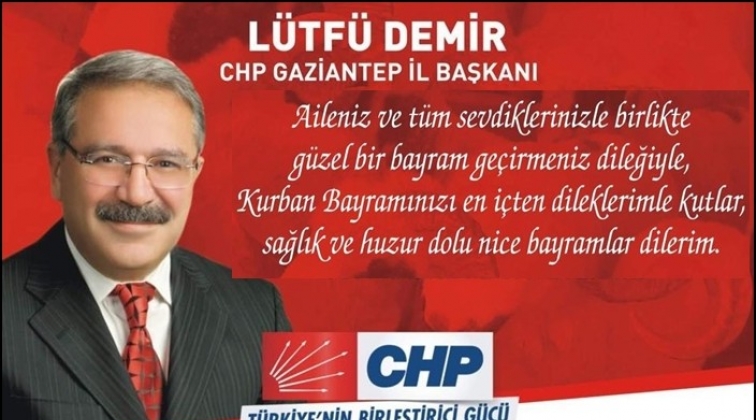 CHP'den bayram kutlaması