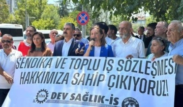 DEV Sağlık-İş Sendikasından sendika üye sayısının yeniden hesaplanması talebi