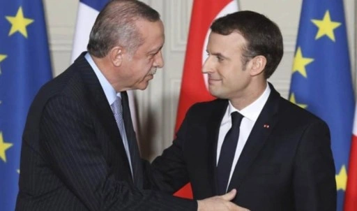 Erdoğan, Fransa Cumhurbaşkanı Macron ile görüştü