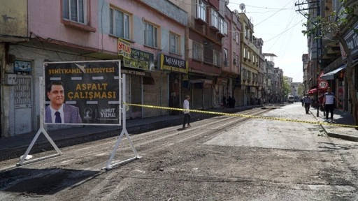 Eski Dülük Caddesi'nin yolları yenilendi