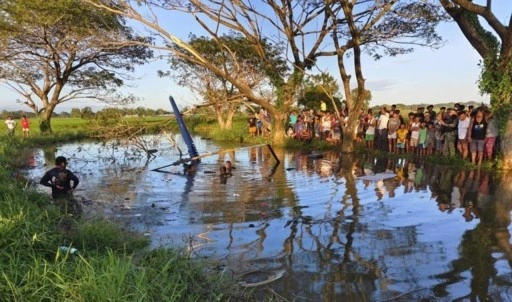 Filipinler'de helikopter düştü: Pilot hayatını kaybetti