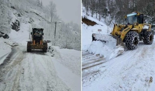 Giresun’da 432 köy yolu ulaşıma kapandı