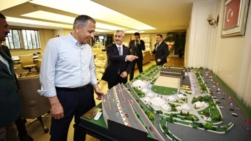İçişleri Bakanı Ali Yerlikaya'dan Tahmazoğlu’na ziyaret