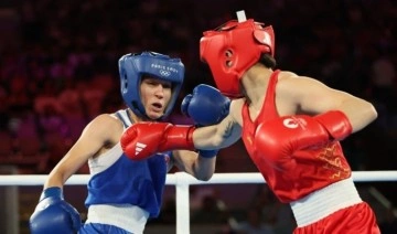 İlk olimpiyatında büyük başarı: Hatice Akbaş'tan boksta gümüş madalya