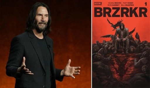 Keanu Reeves'in çizgi romanı 'BRZRKR' film oluyor