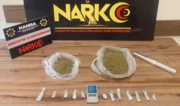 Manisa’da uyuşturucu operasyonu: 3 gözaltı