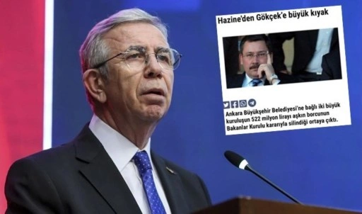 Mansur Yavaş'tan Vedat Işıkhan'a 'Melih Gökçek'li haciz göndermesi