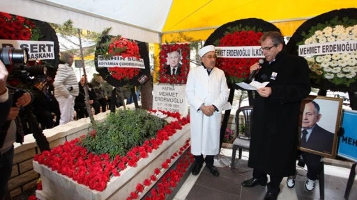 Mehmet Erdemoğlu mezarı başında anıldı