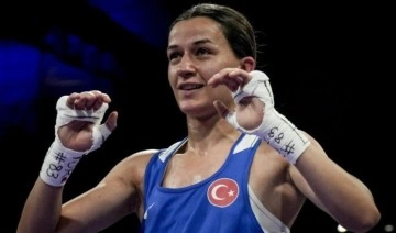 Milli boksör Hatice Akbaş Paris 2024'te çeyrek finalde!