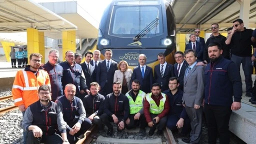 Milli gurur yerli tren setleri GAZİRAY’da...