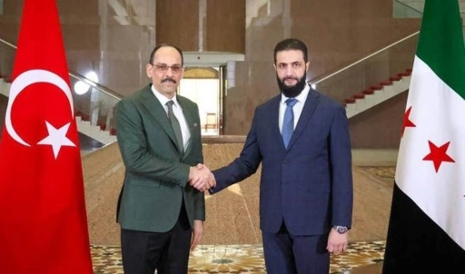 MİT Başkanı İbrahim Kalın Şam’da Colani ile bir araya geldi