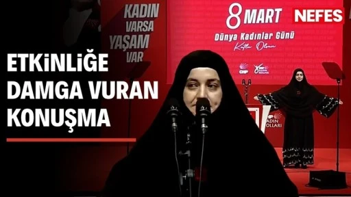 Elindeki konuşma kâğıdını yırttı: 'AK Parti'den CHP'ye geçtim, kim benim yanımdaysa ben onun yanındayım'