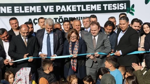 Nane Eleme ve Paketleme Tesisi törenle açıldı