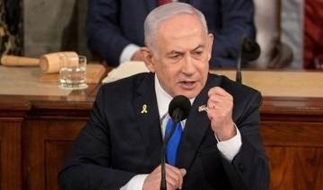 Netanyahu ABD Kongresi'nde konuştu, göstericiler için 'İran'ın kullanışlı aptalları&#