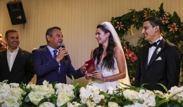 Özgür Özel, nikah şahitliği yaptı