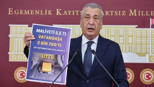 Öztürkmen'den UTTS tepkisi: 5 liralık çipe 2 bin 790 lira ödüyoruz