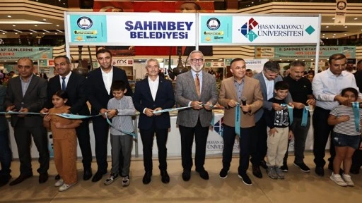 Şahinbey Kitap Fuarı kapılarını açtı