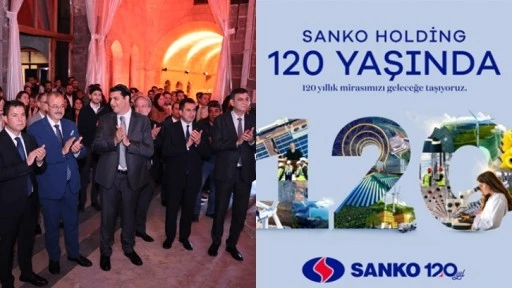 Sanko, 120. yılını sanatla kutluyor…