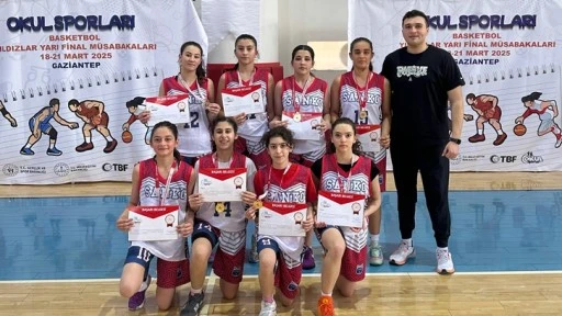 Sanko Okulları Basketbol Takımı Türkiye finallerinde