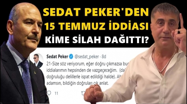 Sedat Peker'den bomba 15 Temmuz iddiası...