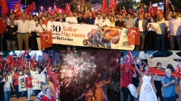 Şehitkamil'de 30 yıl sonra 30 Ağustos coşkusu...