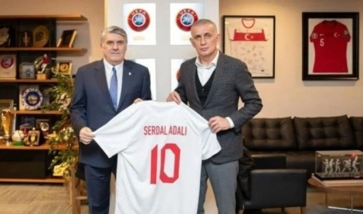 Serdal Adalı'dan TFF'ye ziyaret