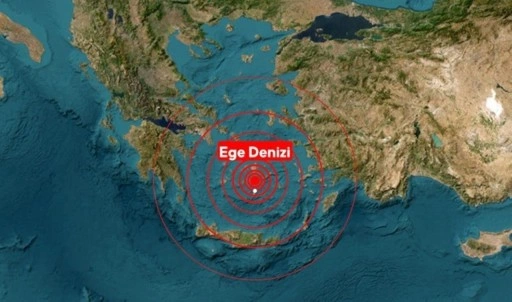 Son dakika deprem... AFAD duyurdu! Ege Denizi'nde korkutan deprem: İzmir'den de hissedildi