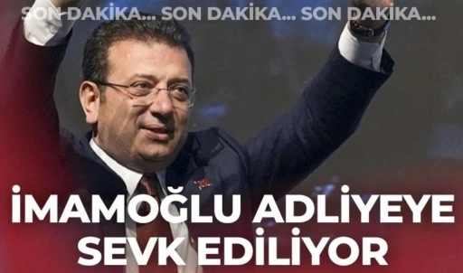 Son Dakika... Ekrem İmamoğlu Çağlayan Adliyesi'nde