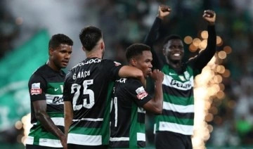 Sporting, dev maçta iki golle güldü!