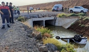 Sulama kanalına devrilen cipteki 3 kişi öldü