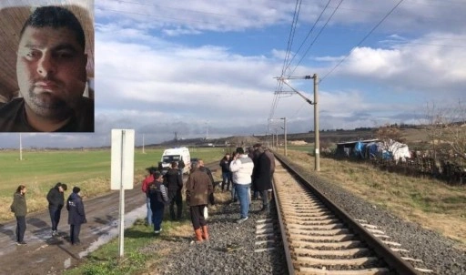 Tekirdağ'da trenin çarptığı yaya kurtarılamadı!