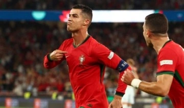 UEFA Uluslar Ligi'nde Portekiz'e 3 puanı Cristiano Ronaldo getirdi!