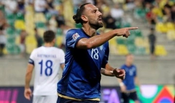 Vedat Muriç yıldızlaştı: Kosova, GKRY'ye gol oldu yağdı!