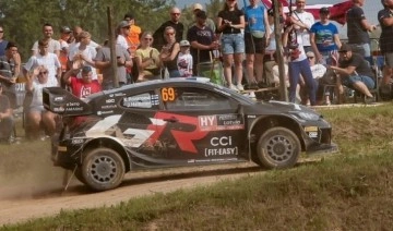 WRC Letonya Rallisi'nde Kalle Rovanpera'dan 39 saniyelik fark!