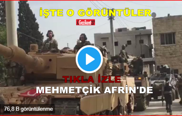 Mehmetçik Afrinde