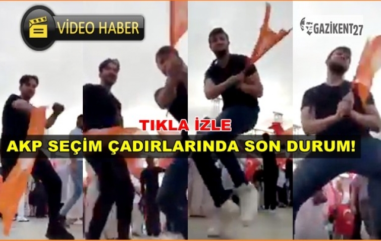 AKP SEÇİM ÇADIRLARINDA SON DURUM!