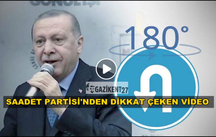 SAADET PARTİSİ&#039;NDEN NEREDEN NEREYE VİDEOSU