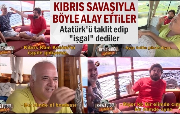 KIBRIS BARIŞ HAREKATI İLE DALGA GEÇTİLER!..