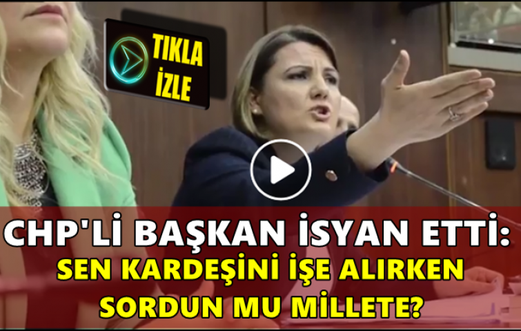 KARDEŞİNİ İŞE ALIRKEN SORDUN MU MİLLETE