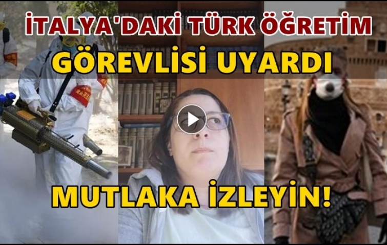 İTALYA&#039;DA YAŞAYAN TÜRK UYARDI MUTLAKA İZLEYİN