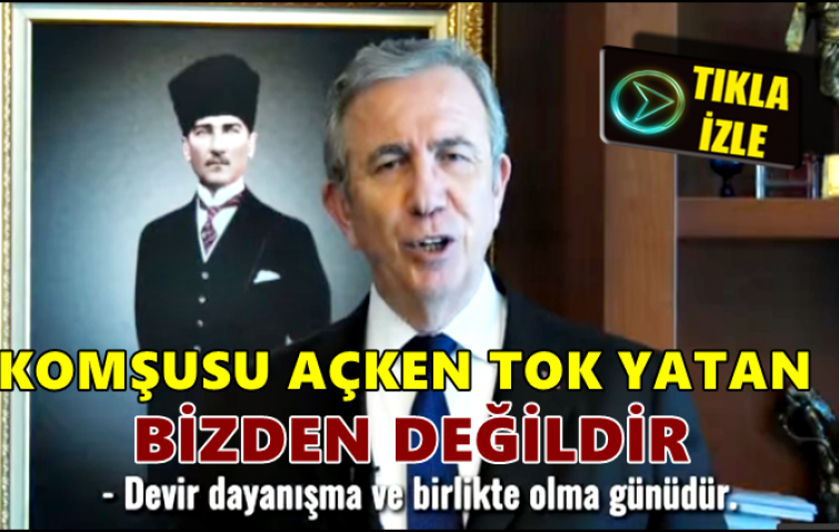 KOMŞUSU AÇKEN TOK YATAN BİZDEN DEĞİLDİR