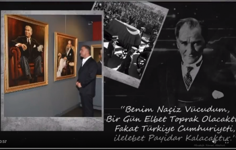 SEDAT PEKER&#039;DEN ATATÜRK PAYLAŞIMI