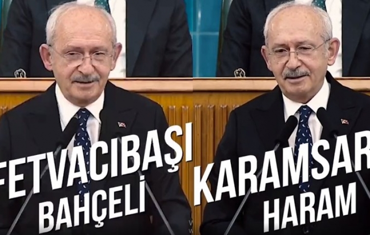 KILIÇDAROĞLU: BAHÇELİ FETVA VERMEYE BAŞLAMIŞ!