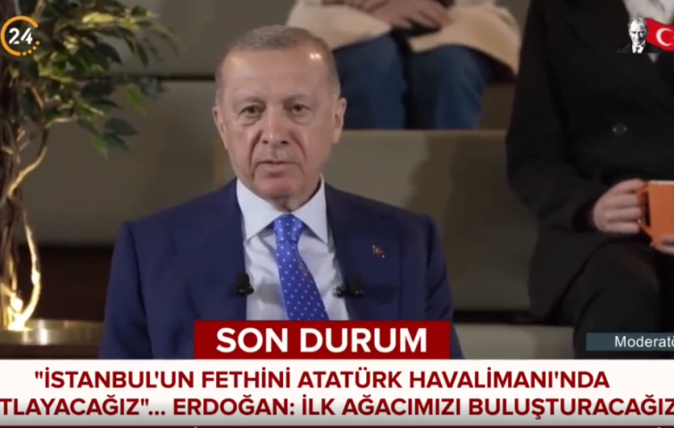 ERDOĞAN: BİR İHTİMAL PİSTLERİ KALDIRMAYACAĞIZ!