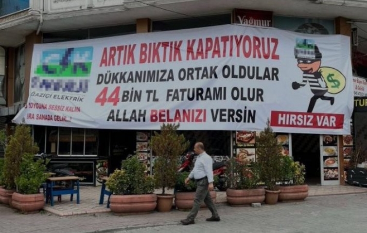 ARTIK BIKTIK, KAPATIYORUZ, HIRSIZ VAR!