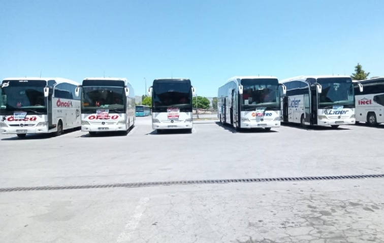 KAYSERİ&#039;DE OTOBÜS ŞOFÖRLERİ KONTAK KAPATTI!