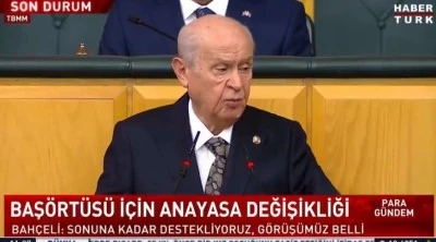 BAHÇELİ: AKP-HDP GÖRÜŞMESİ SON DERECE DOĞAL VE DOĞRUDUR